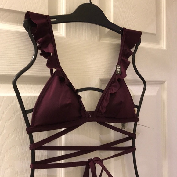 Top only 💖Victoria’s Secret PINK Bikini Stripy - Picture 3 of 5